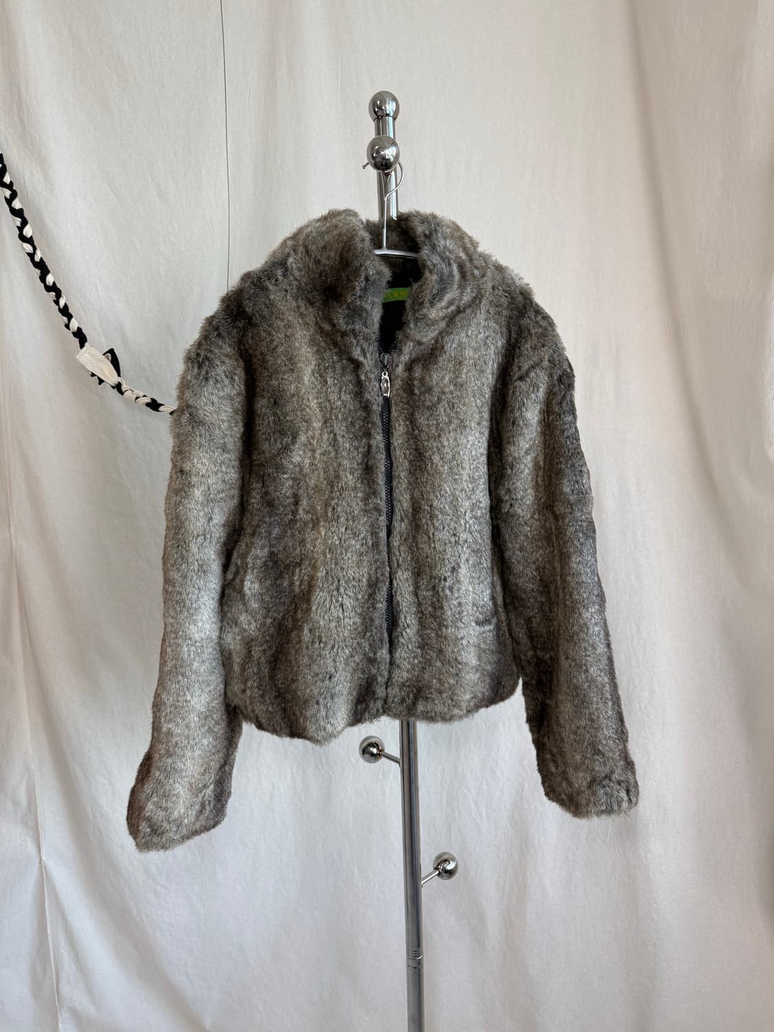 Shell Ray 페이크 퍼 자켓 상품이미지3