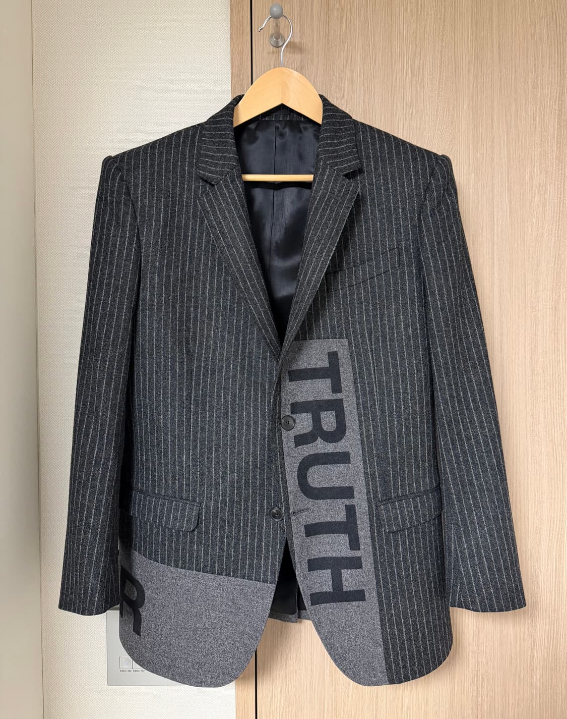 알렉산더 맥퀸 15fw 캐시미어 TRUTH 블레이저 자켓 상품이미지1
