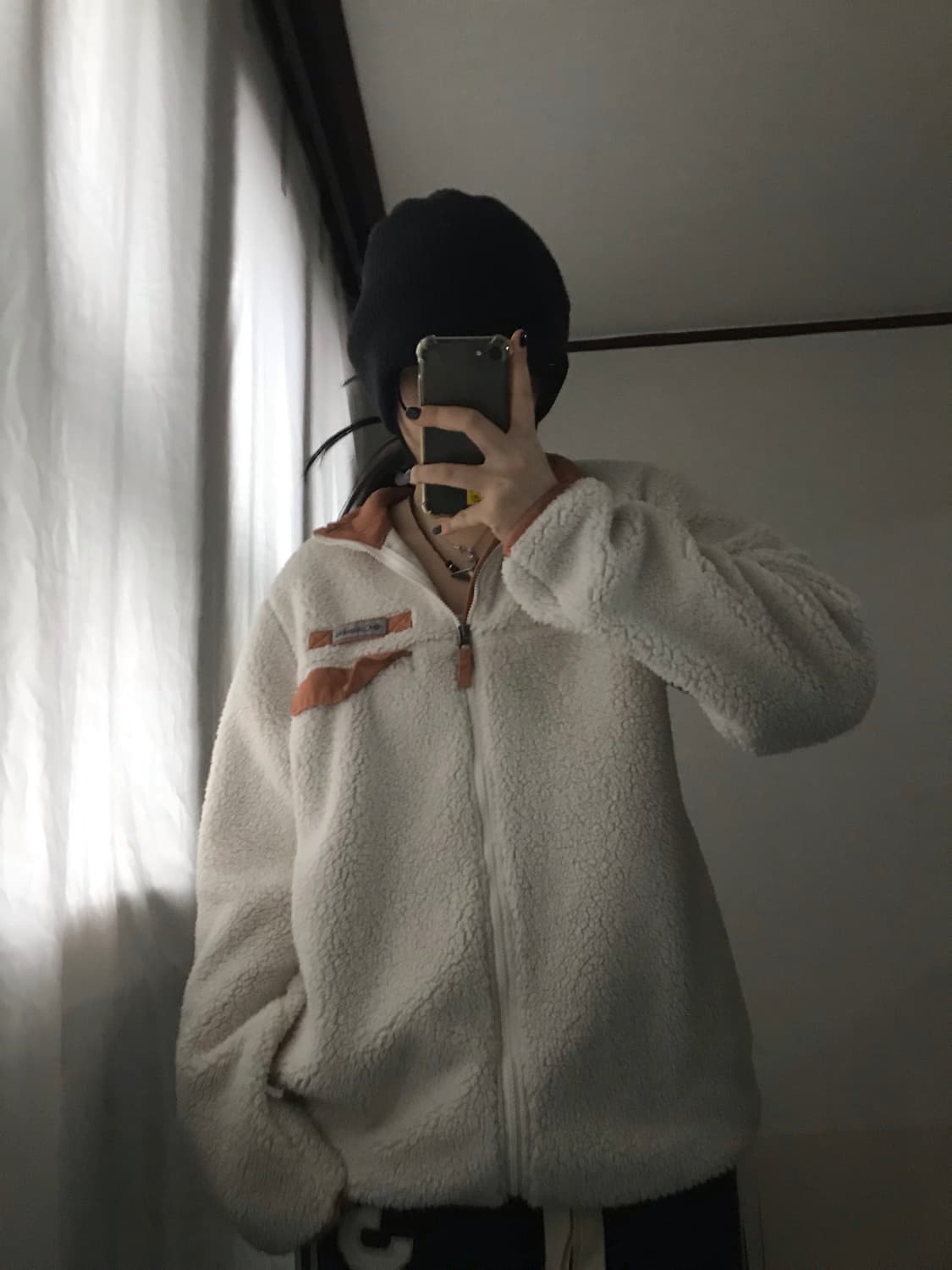 콜롬비아 아이보리 후리스 상품이미지2