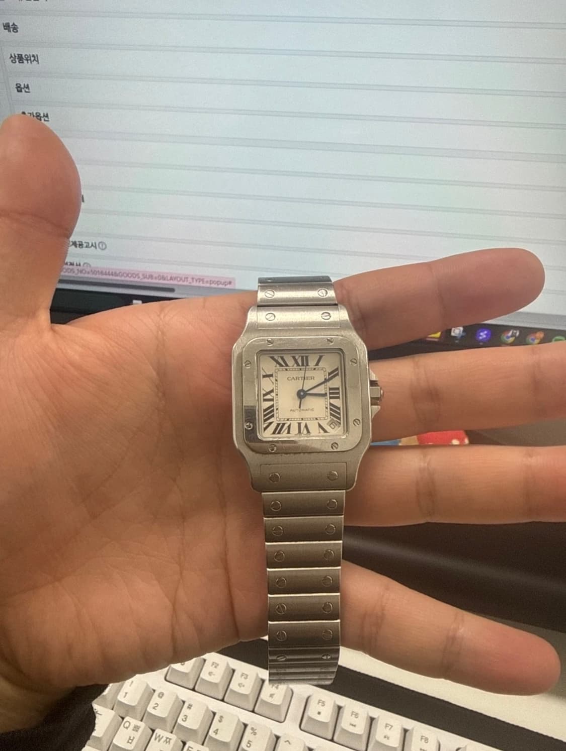 까르띠에 산토스 상품이미지1