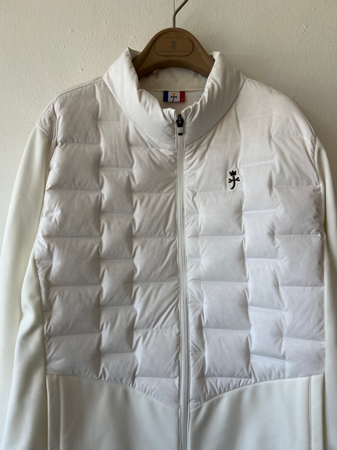 까스텔바작 남성 아이보리 기능성점퍼 패딩플리츠점퍼 상품이미지1