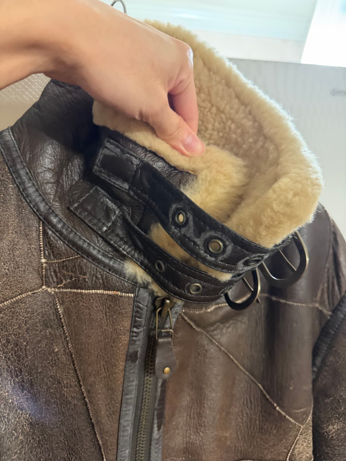 B-3 리얼 무스탕 L 상품이미지8