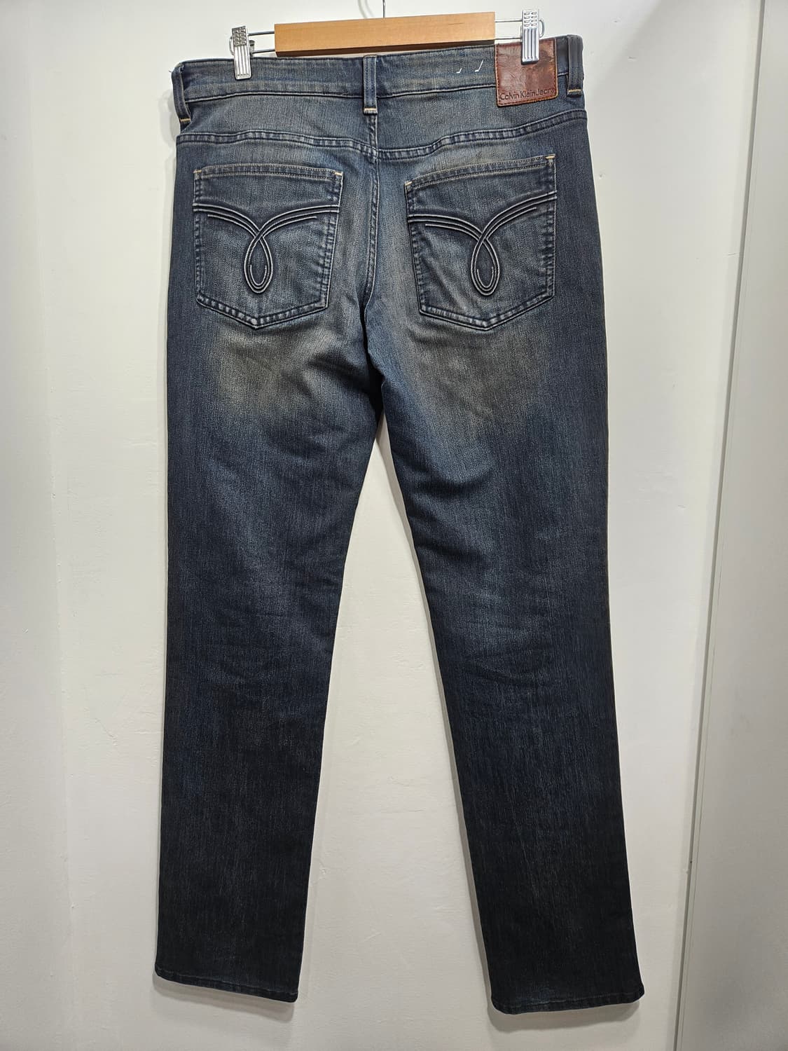 캘빈클라인 레귤러 슬림핏 워싱 스판 데님팬츠 상품이미지10