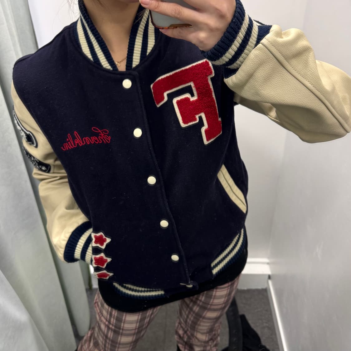 Franklin&Marshall 네이비 바시티 자켓 상품이미지1