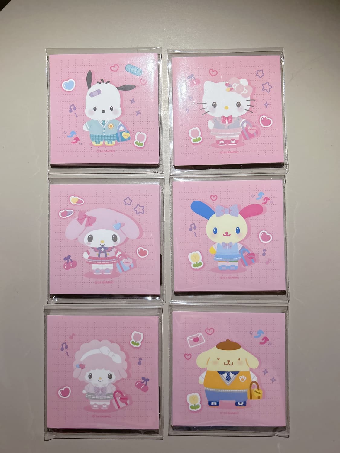 산리오 키라메키 학교시리즈 도무송 마감스티커 90장 상품이미지3