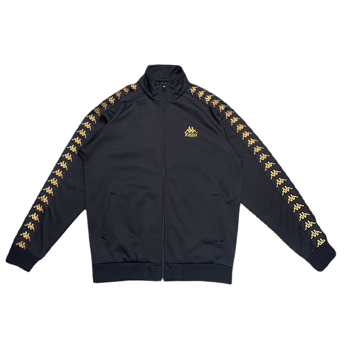 KAPPA 올드스쿨 사이드라인 트랙탑 블랙 L 상품이미지1