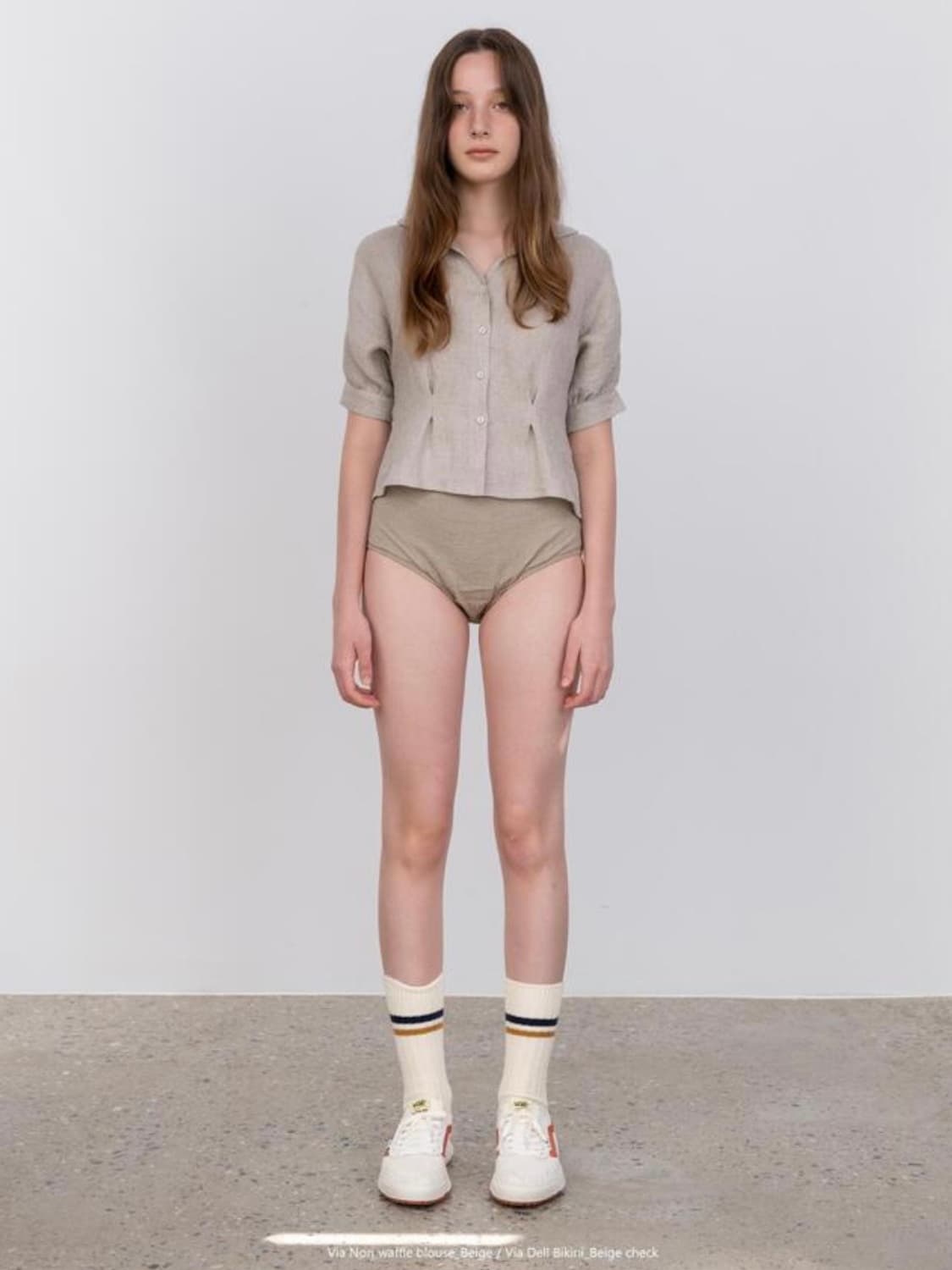 비아플레인 블라우스 상품이미지1