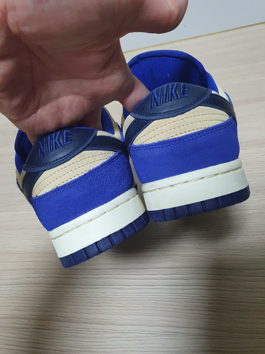 나이키 덩크로우 LX 블루 스웨이드 240 상품이미지6