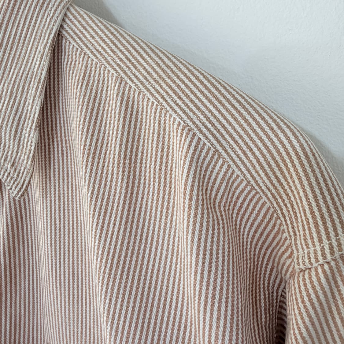 [L] 타미힐피거 하프버튼 스트라이프 셔츠 상품이미지3