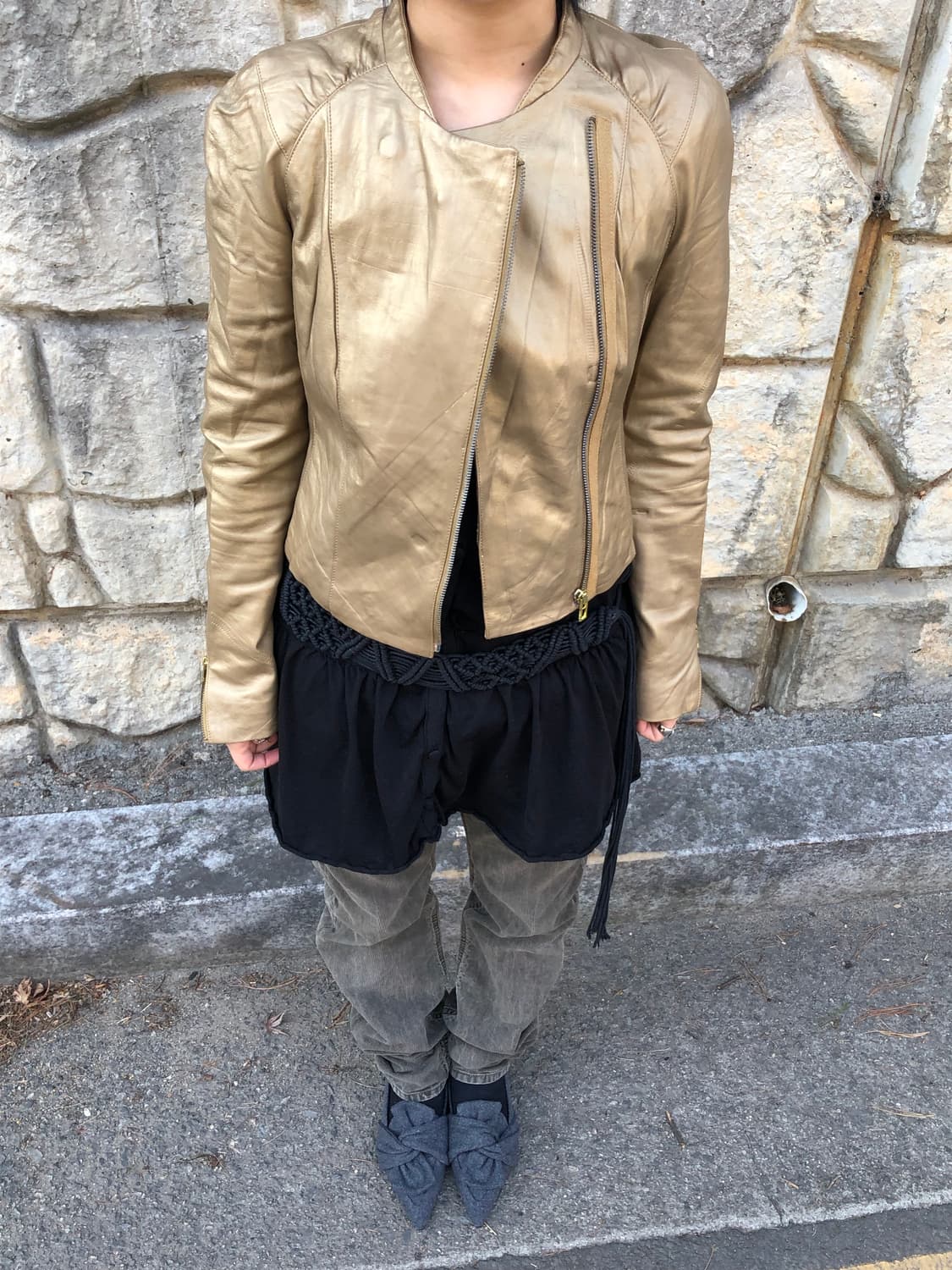 Armani exchange lambskin leather jk  상품이미지4