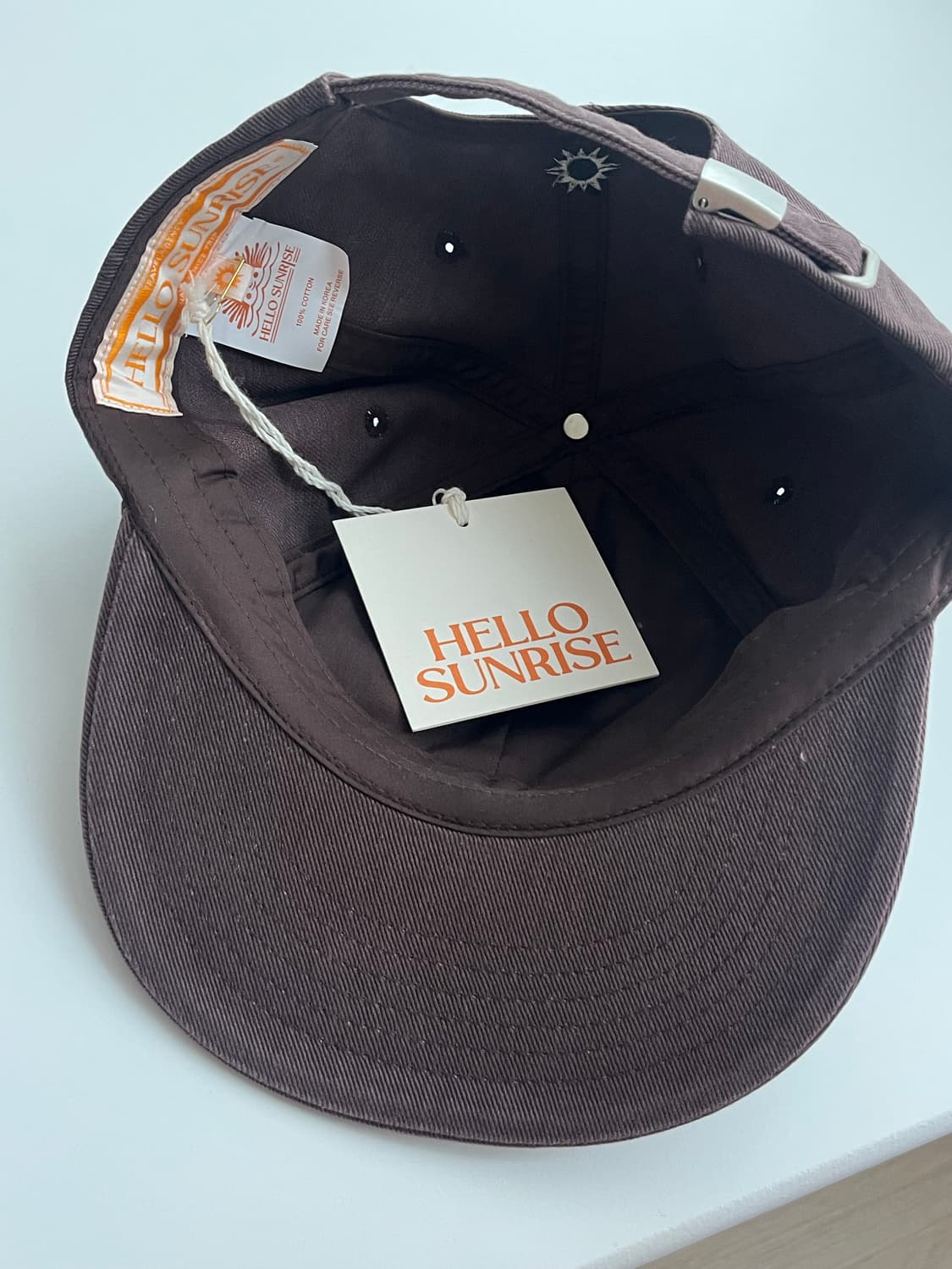 헬로선라이즈 로고 캡모자 상품이미지2