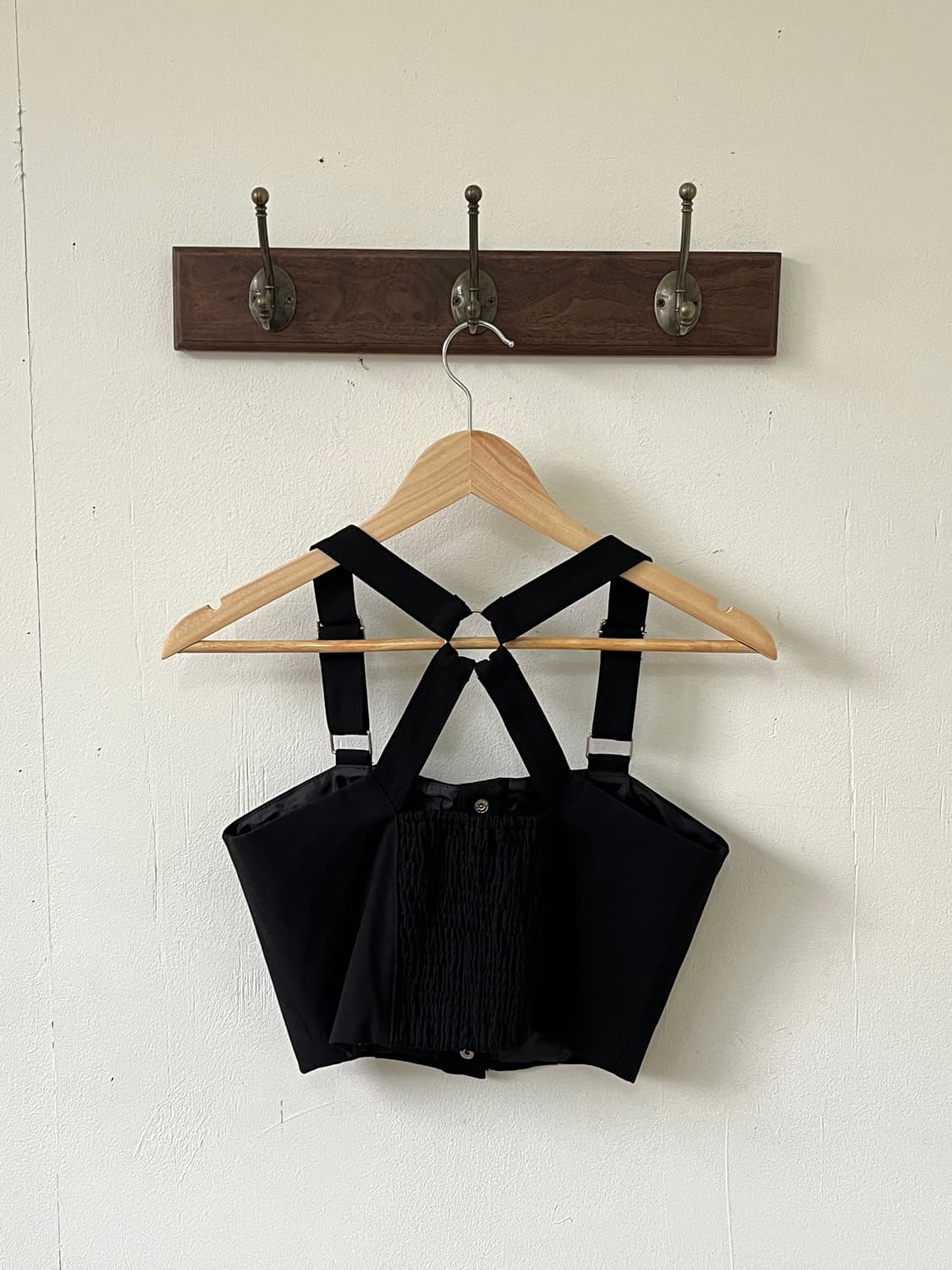 BUBBLES 블랙 뷔스티에 탑 상품이미지2