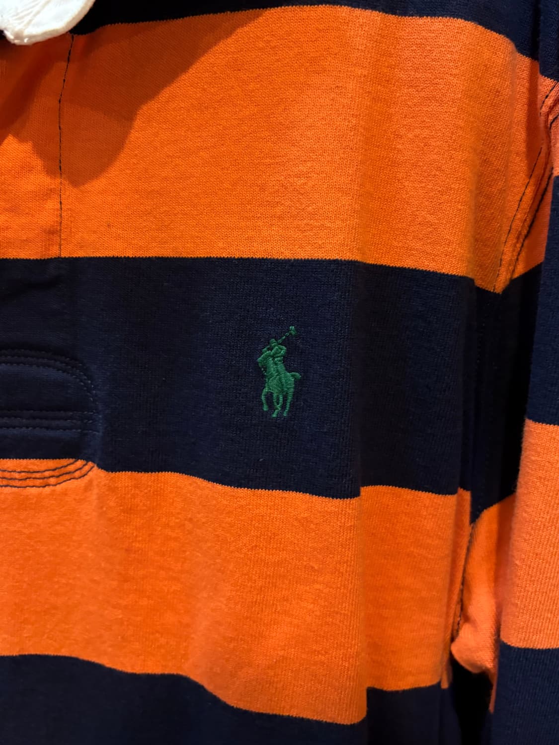 L ] 올드 칸예 폴로 랄프로렌 럭비 셔츠 상품이미지3