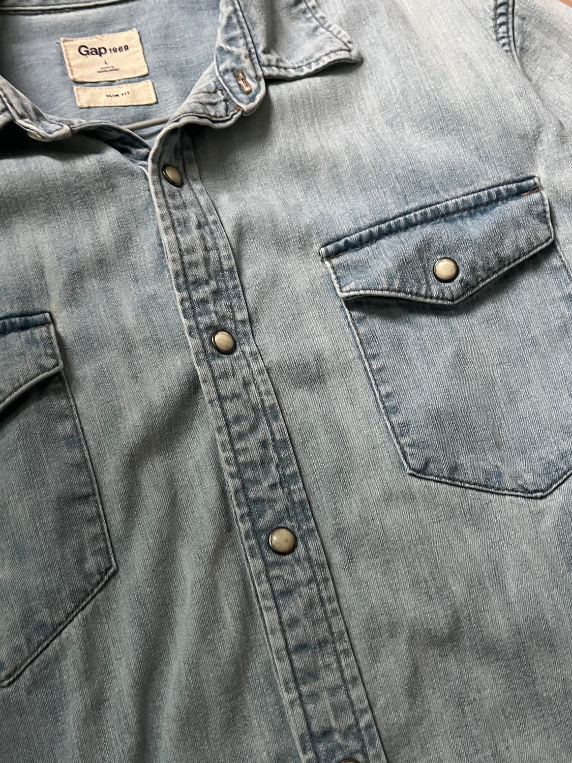 [L]올드 캡 웨스턴셔츠 상품이미지5