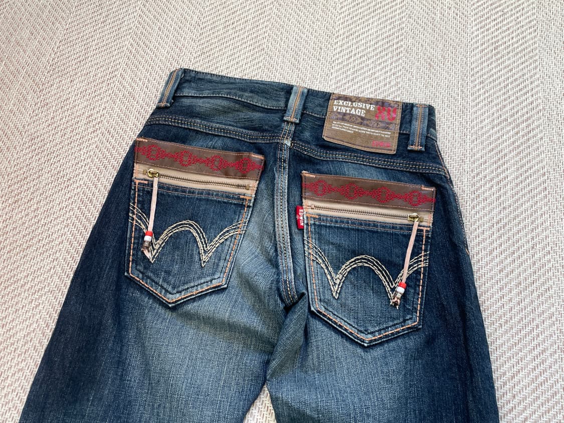 에드윈 XVS 허니콤 웨스턴 데님팬츠 J03936 상품이미지2