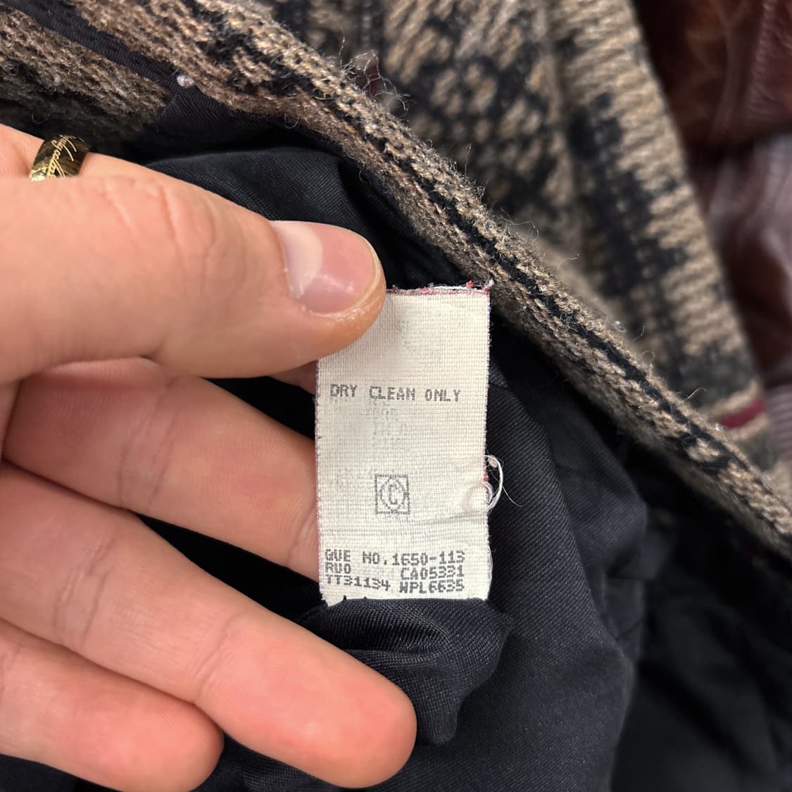 울리치 브랜치 휴먼 패턴 울 블랭킷 후드 니트집업 N365 상품이미지9