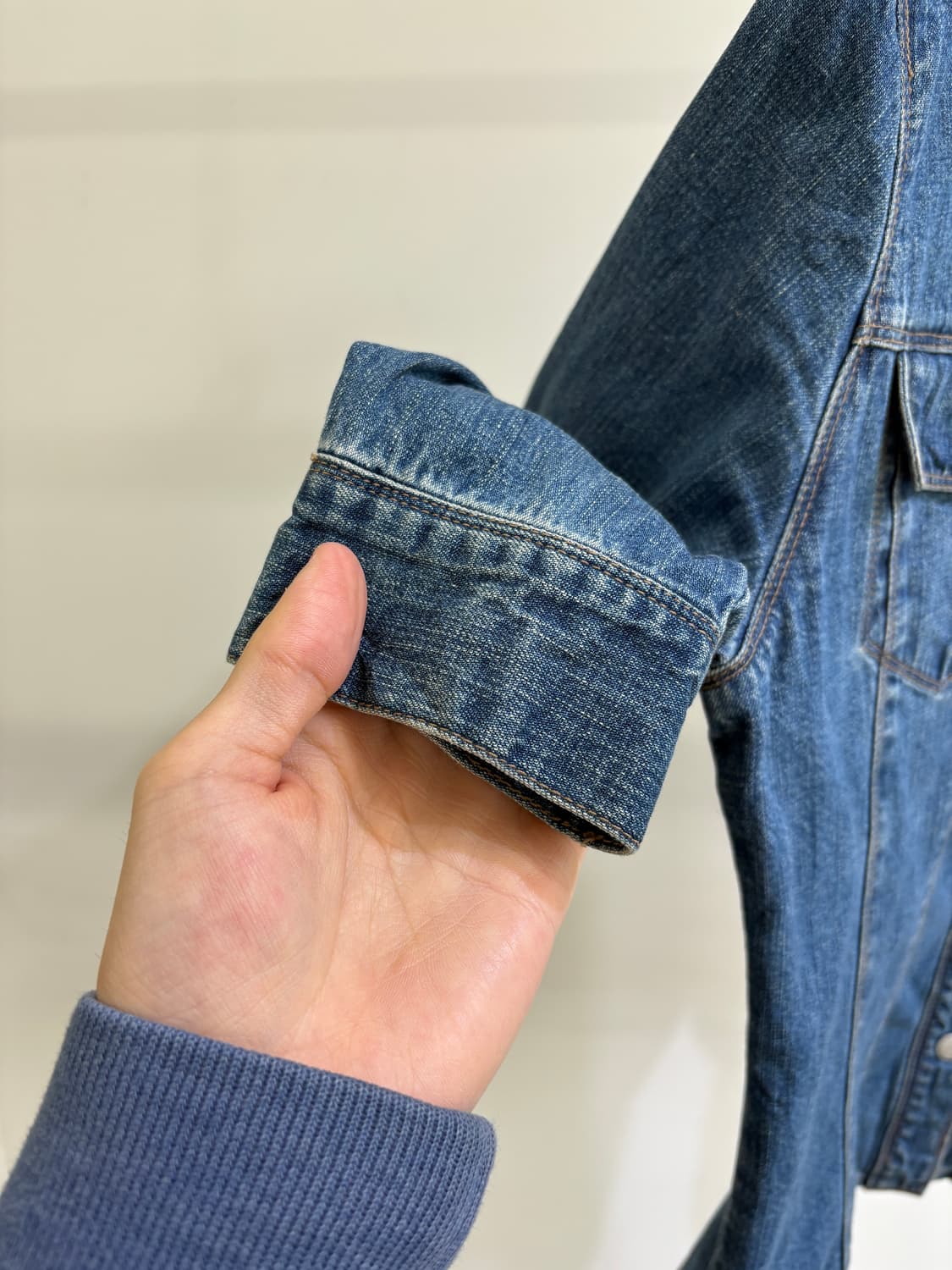 PCNC 데님셔츠 상품이미지4