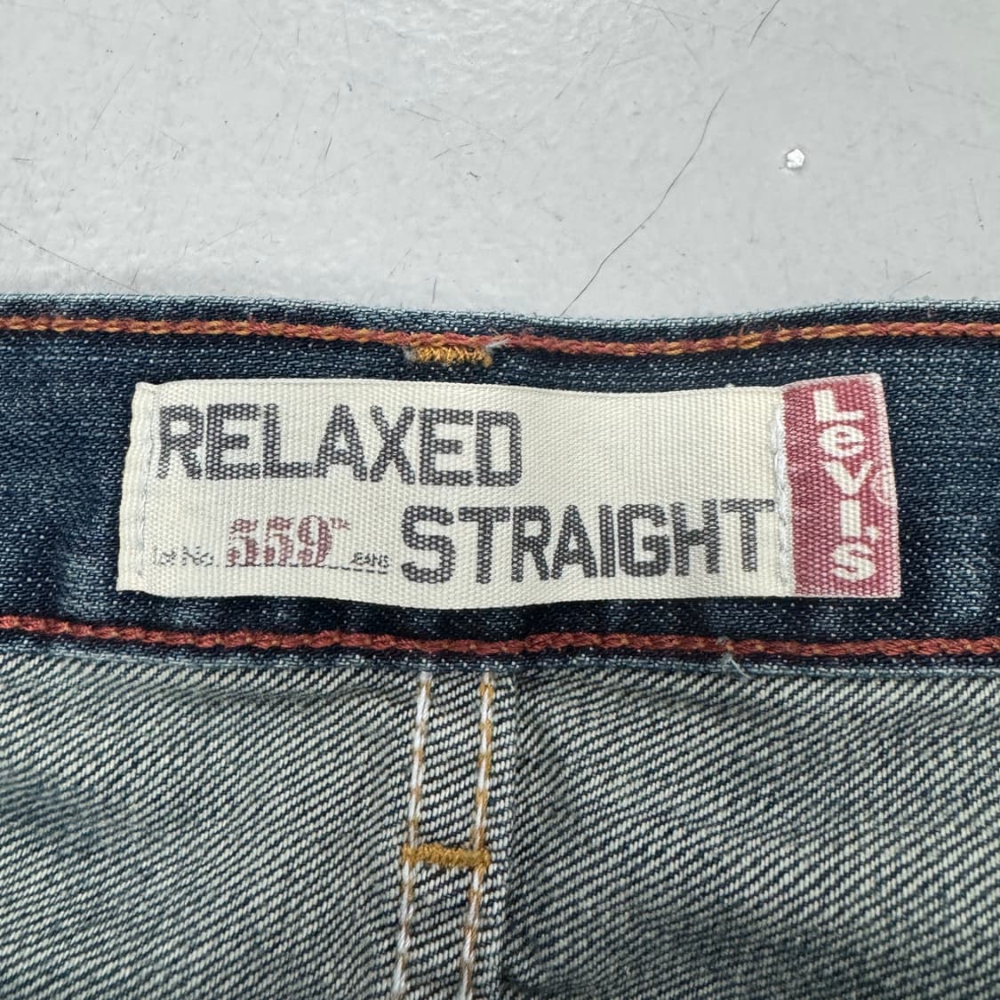리바이스 00s 559 새깅 워싱 스케이터 와이드 데님팬츠 상품이미지8