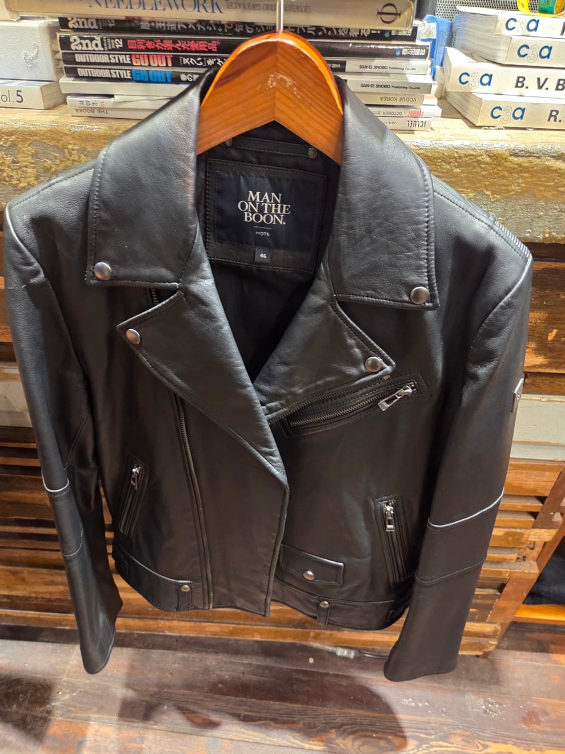 맨온더분 라이더자켓 상품이미지7