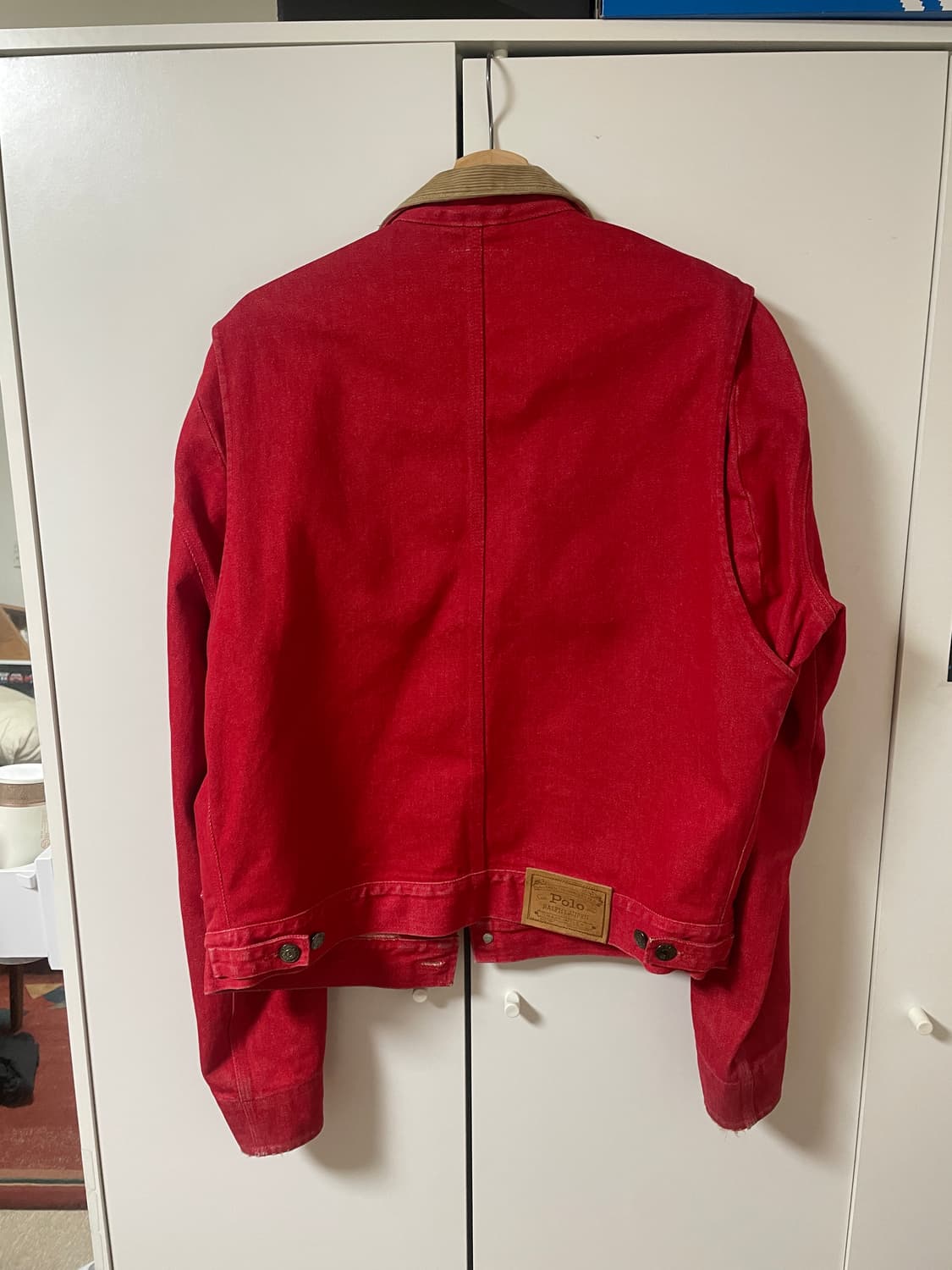 90s 폴로랄프로렌 던가리 데님자켓 M 상품이미지5
