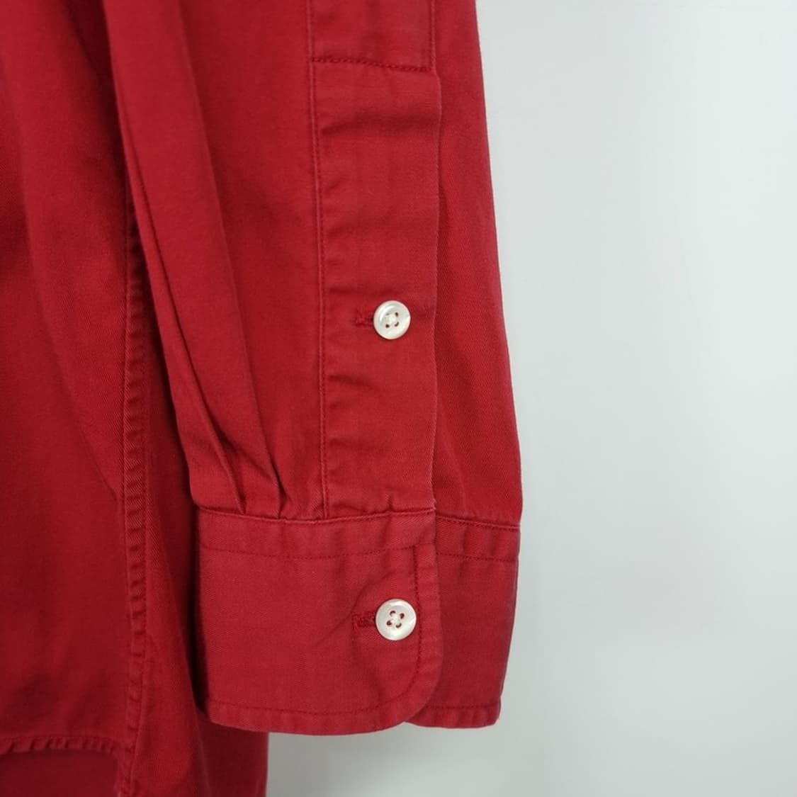 [폴로 랄프로렌] 포니 로고 자수 빈티지 루즈핏 셔츠 레드 M19776 상품이미지6