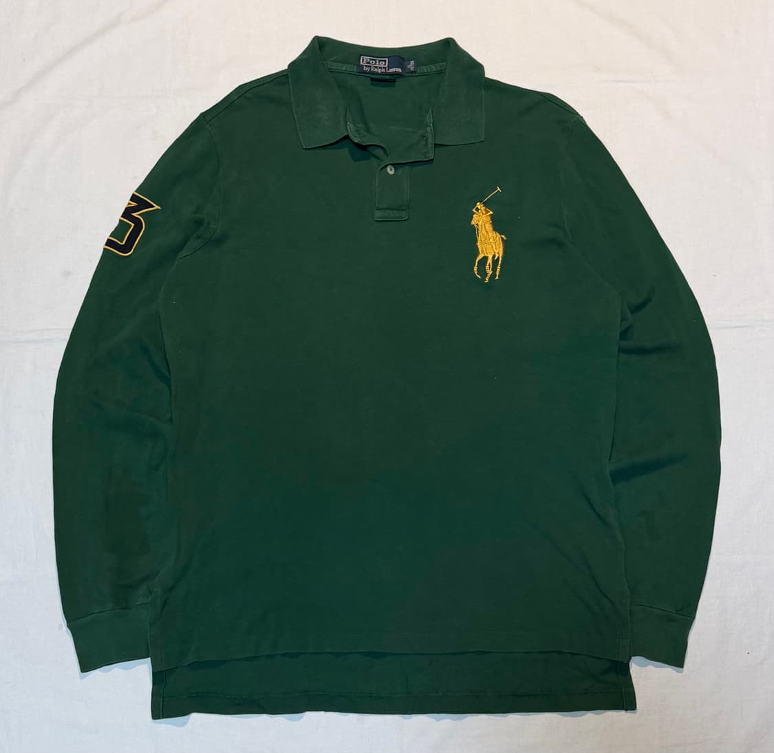 폴로 랄프로렌 빅포니 치프키프 롱슬리브 카라티 말차 그린 상품이미지1