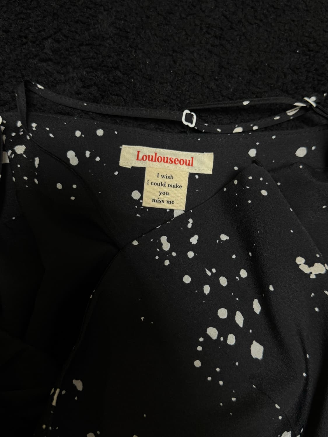 루루서울 미니 블랙 원피스 상품이미지2