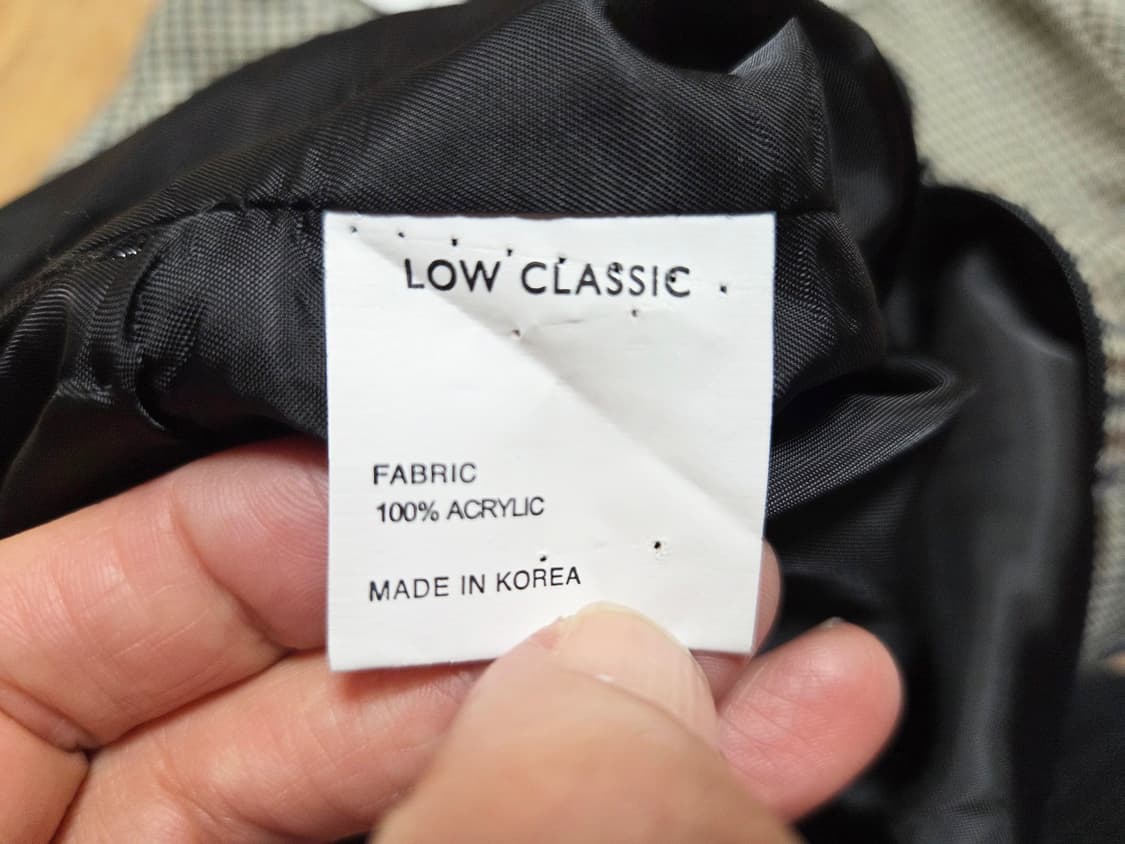 로우클래식(LOW CLASSIC) 체크원피스 55 상품이미지9