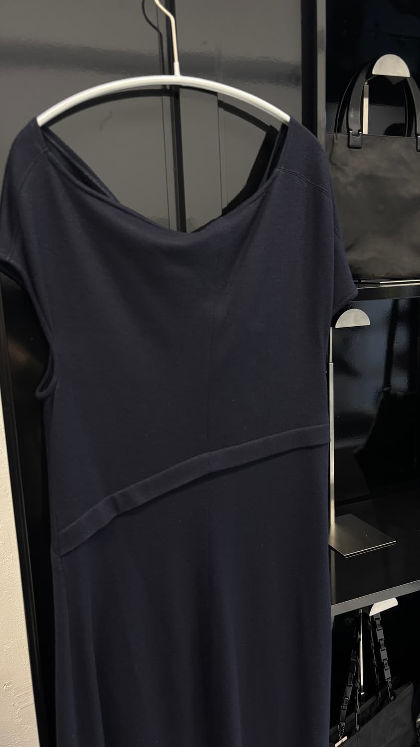 HELMUT LANG draped off-shoulder dress 상품이미지6