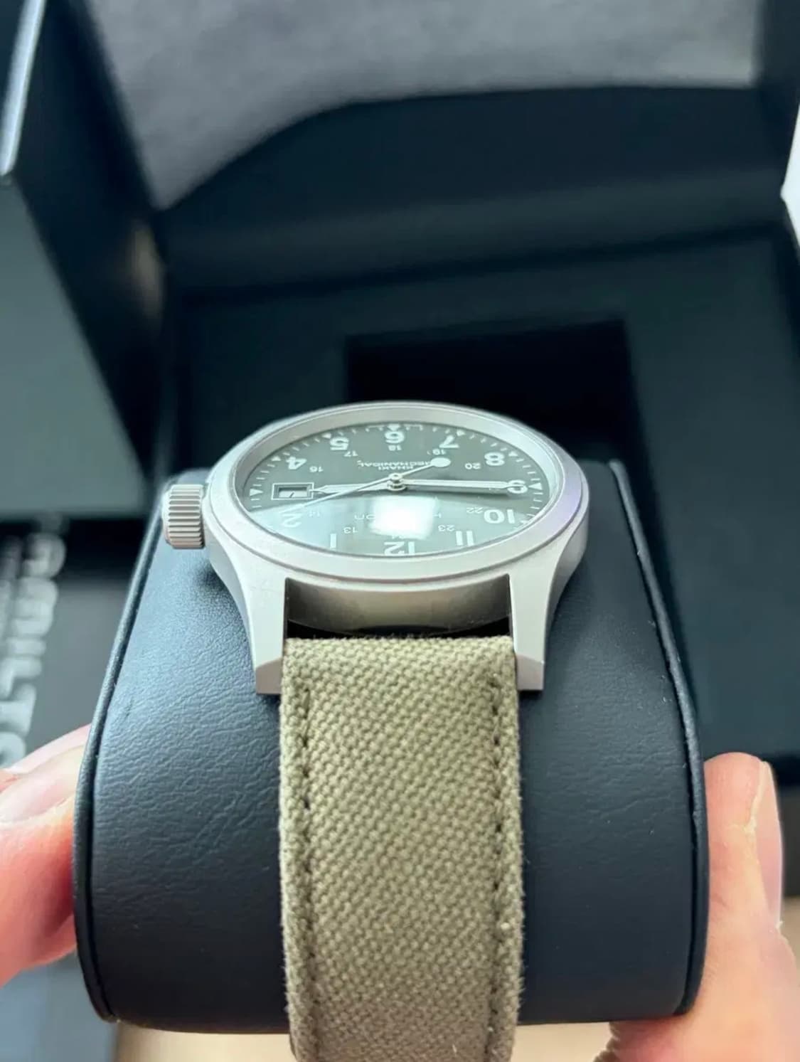 해밀턴 카키필드 수동시계 상품이미지7