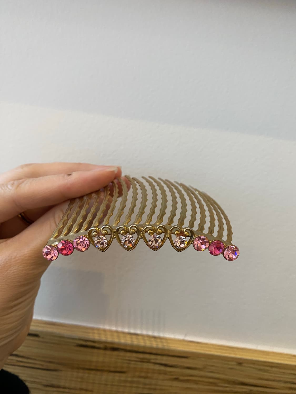 리틀문 헤어핀 하트 러블리 모리룩 빈티지 빗핀 상품이미지2