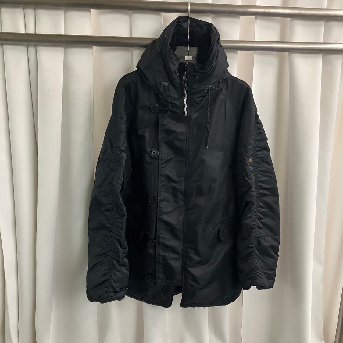 알파인더스트리 블랙 N3B 파카 M 상품이미지1