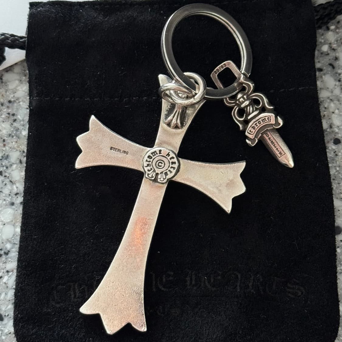 크롬하츠 라지크로스 대거 키링 상품이미지2