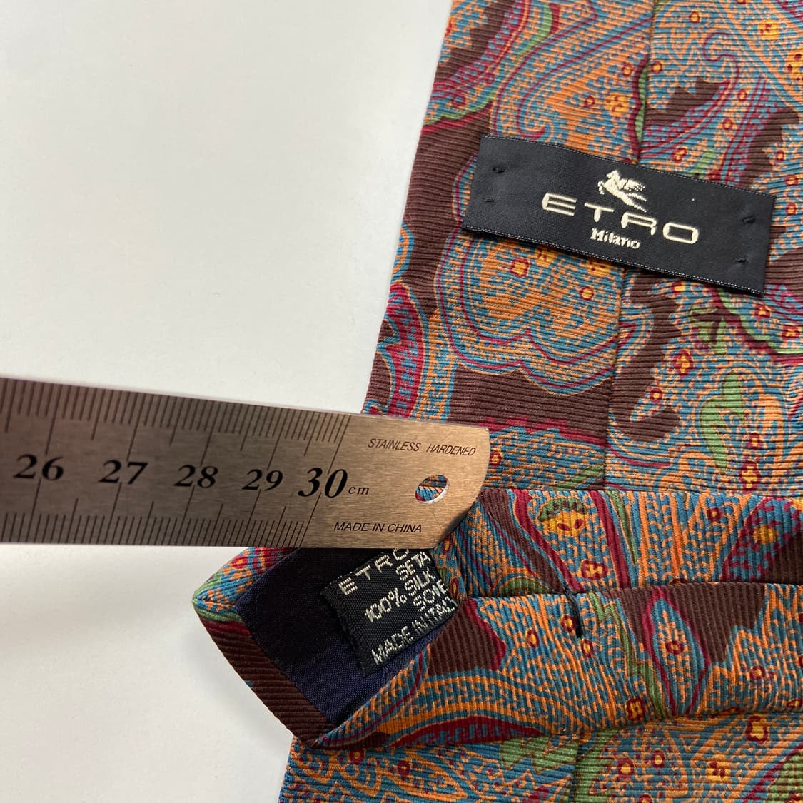 에트로(ETRO) 페이즐리 명품 정품넥타이 상품이미지5