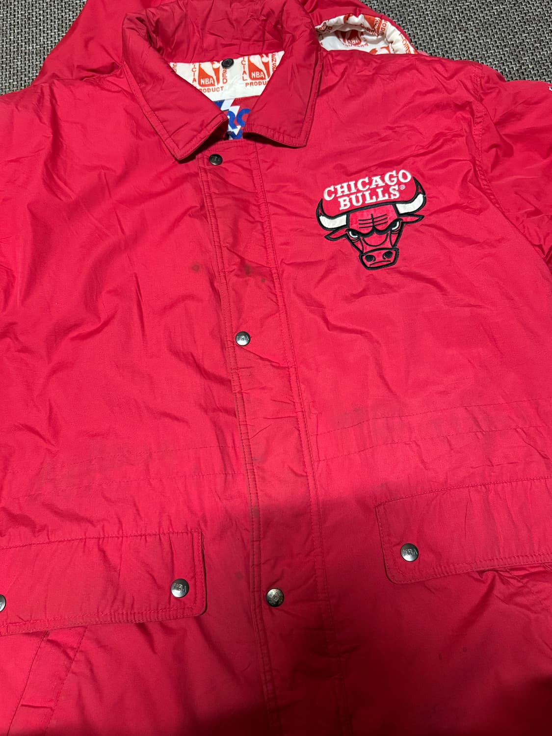 90s 프로플레이어 시카고불스 투웨이 자켓 상품이미지8