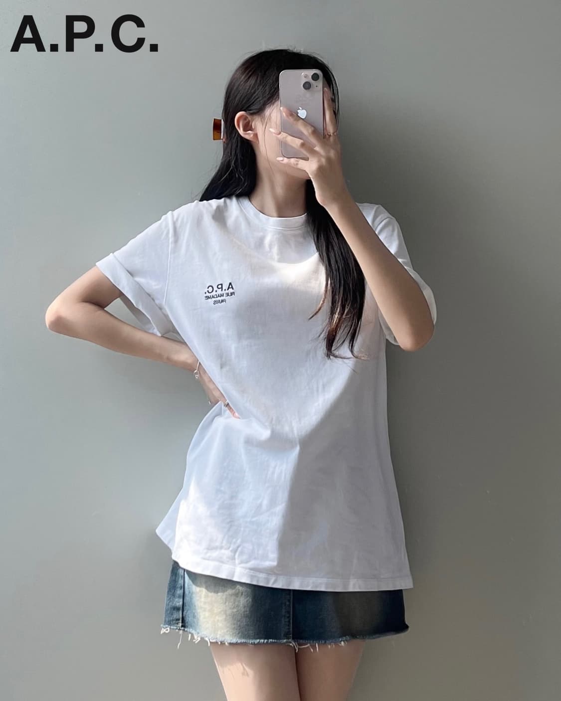 A.P.C. 반팔티 상품이미지3