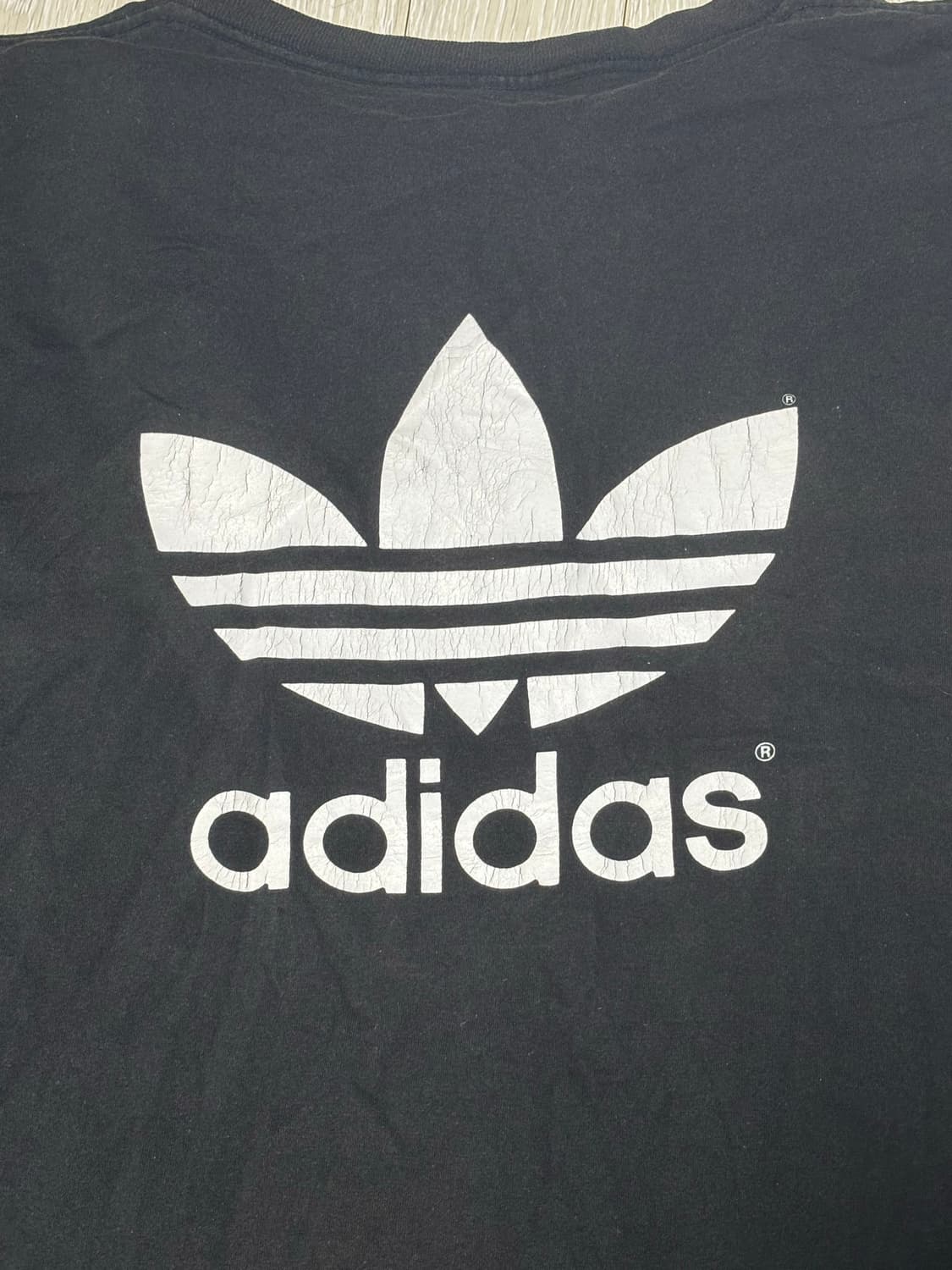 90s Adidas Trefoil Big Logo T Shirt 상품이미지4