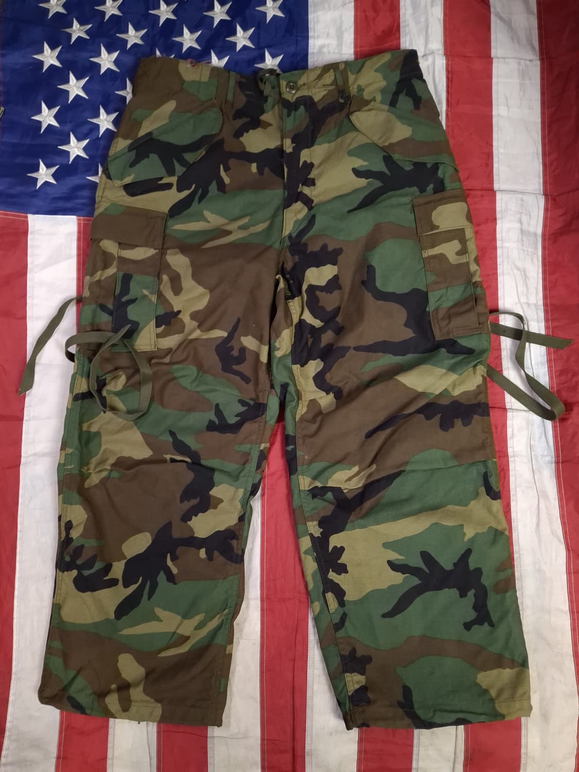 새제품 오리지날 미군 우드랜드 M-65 카고바지 상품이미지1
