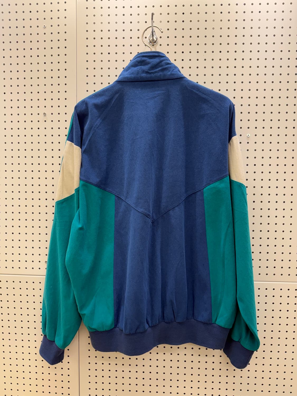 90s 아디다스 올드스쿨 배샛 박시핏 트랙 자켓 U125 상품이미지3