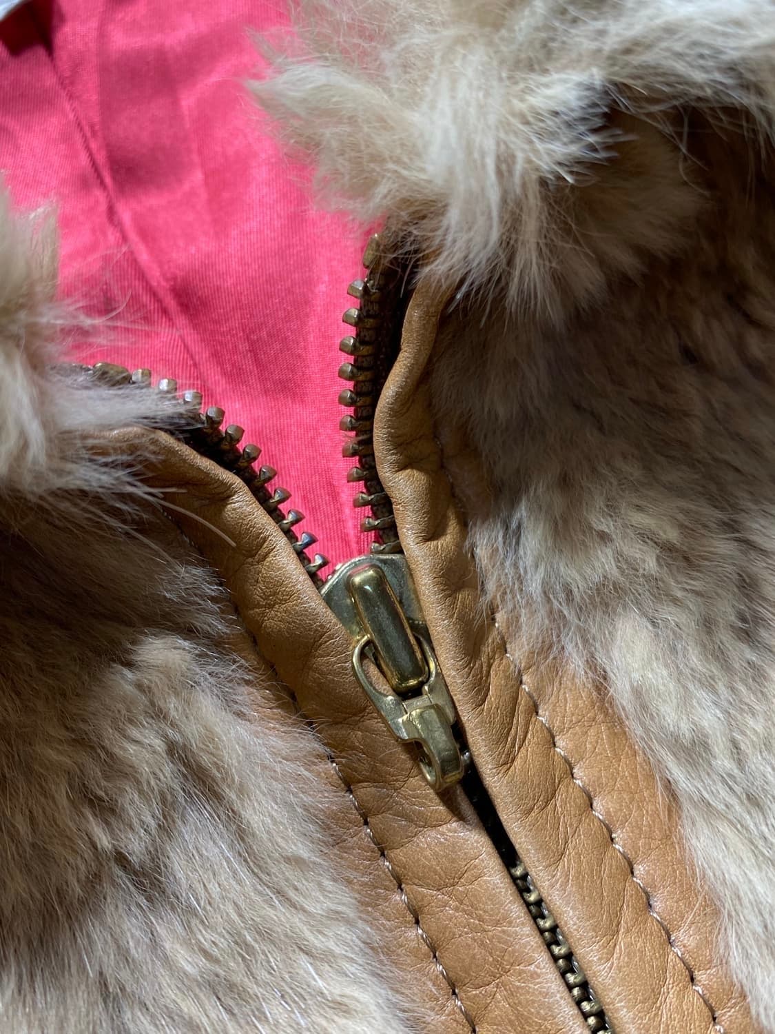 빈티지 양가죽 퍼자켓 상품이미지3