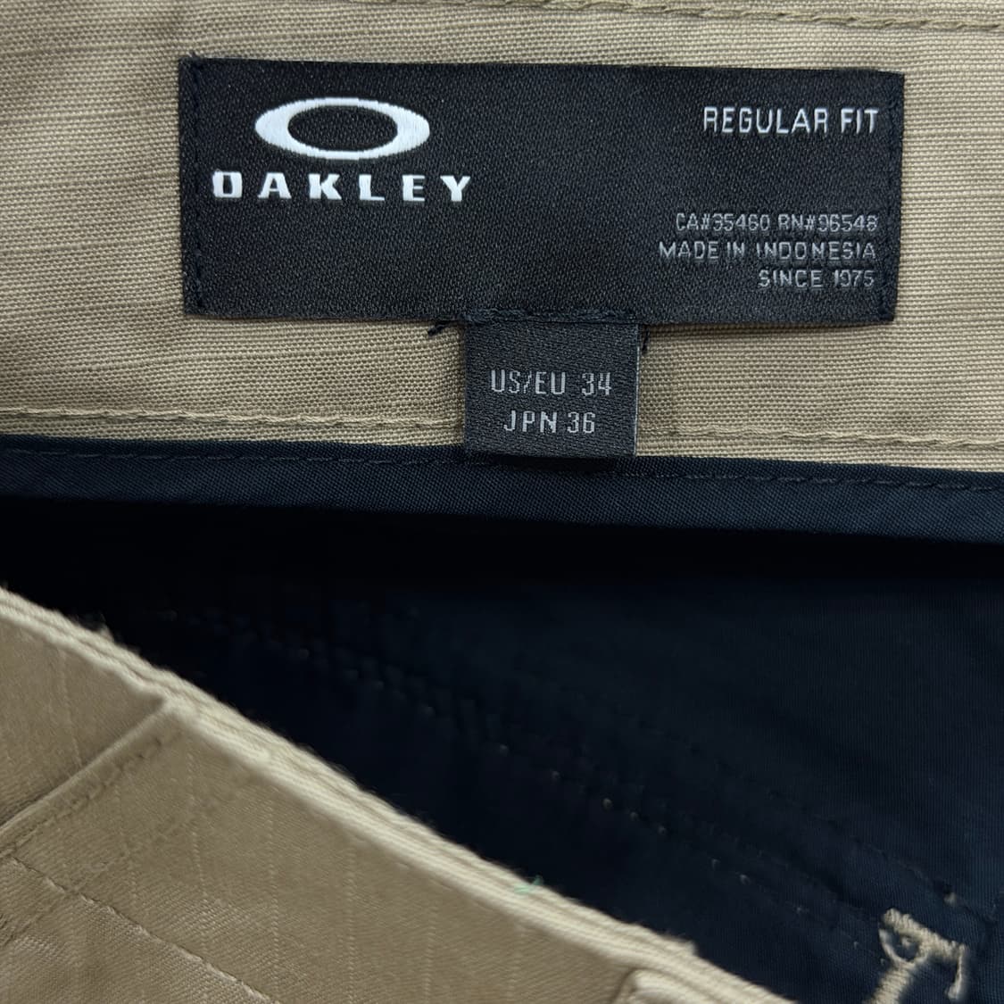오클리 레귤러핏 카고팬츠 바지 베이지 브라운 상품이미지4