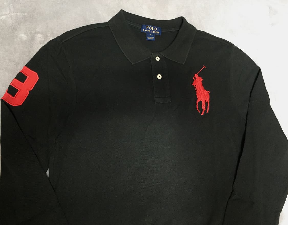 폴로 랄프로렌 빅포니 블랙레드 상품이미지1