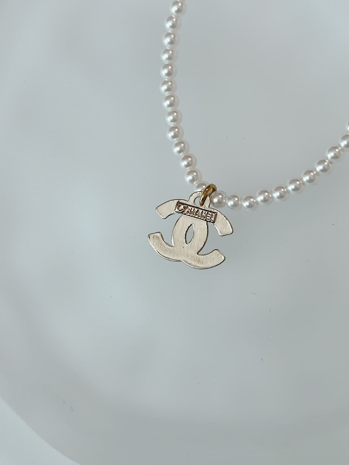 샤넬 빈티지 업사이클링 진주 팔찌 상품이미지3