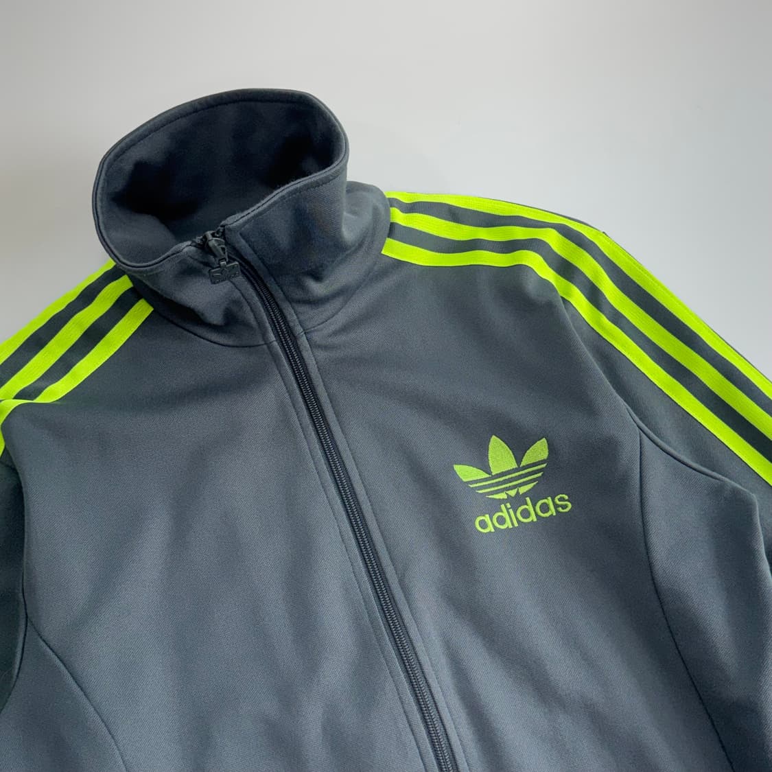 Adidas 아디다스 형광 옐로우 카키 유로파 져지 상품이미지4