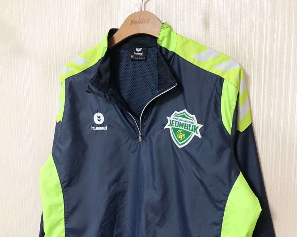 K리그 험멜 전북현대모터스 하프집업 윈드자켓 L #11 상품이미지6
