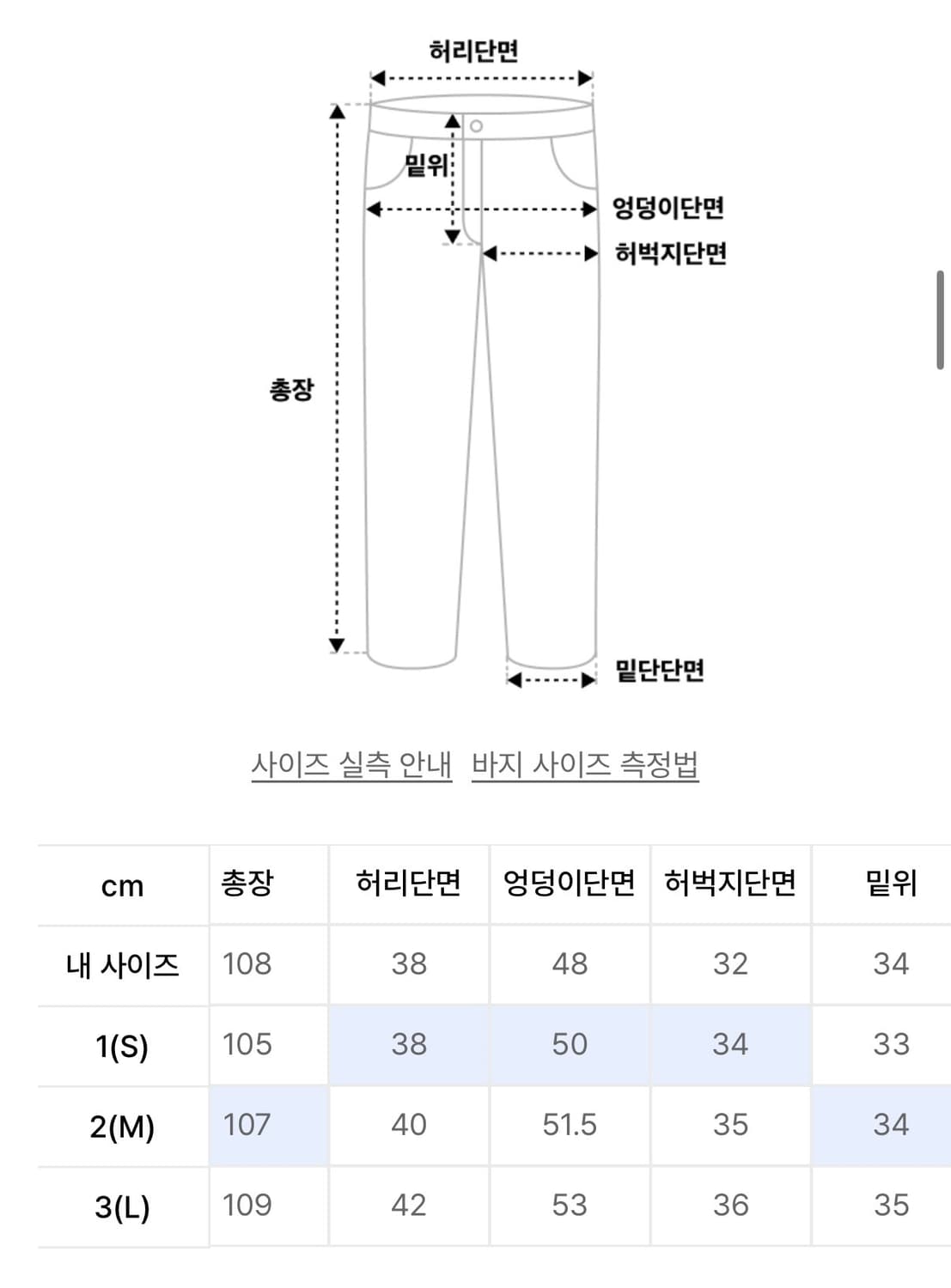 (1/S) 999휴머니티 커브드 헤리티지 데님 팬츠 딥 블루 상품이미지2