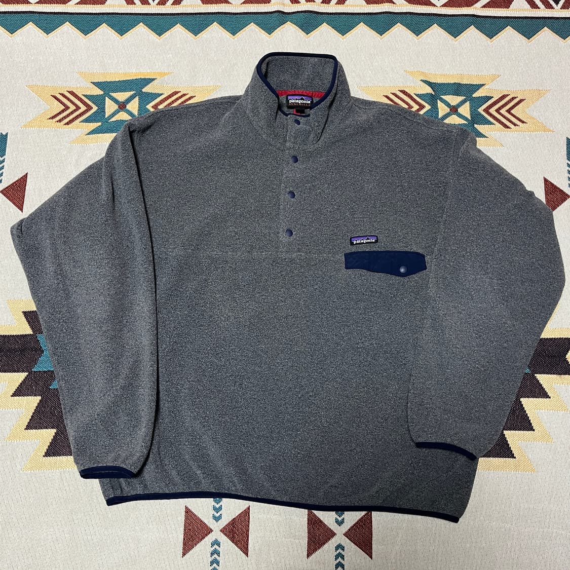 파타고니아 신칠라 스냅티 니켈그레이  XXL 상품이미지2