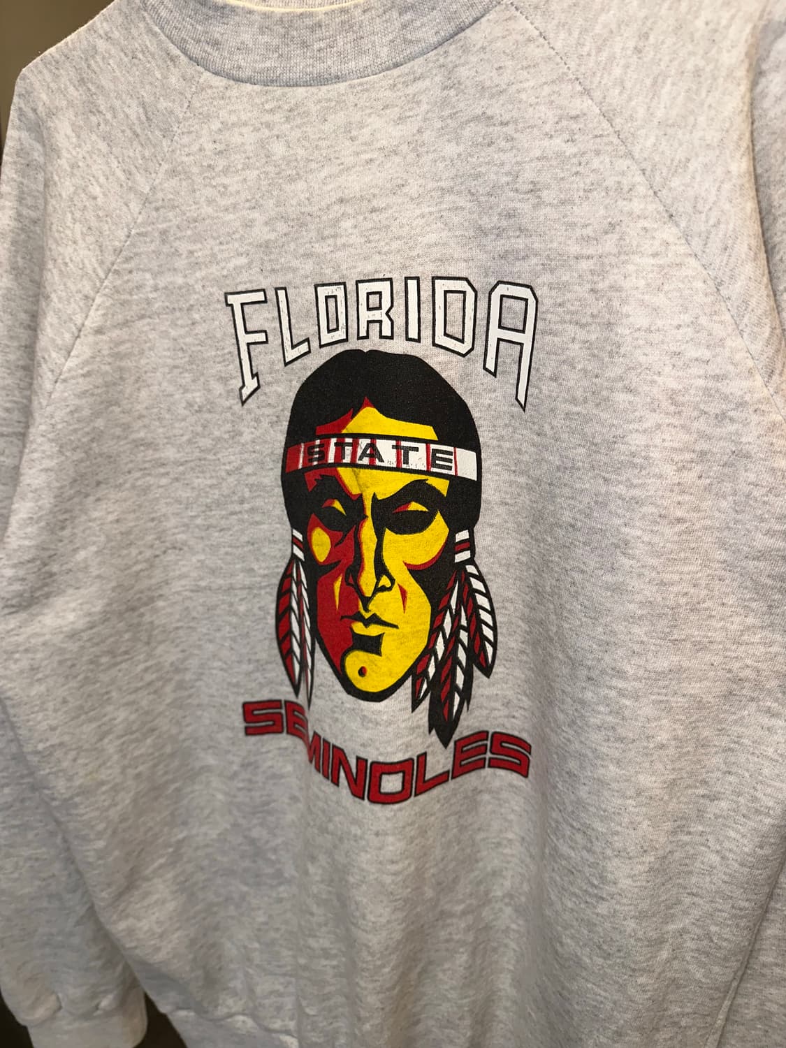 90’s Florida seminoles print sweatshirt 상품이미지5