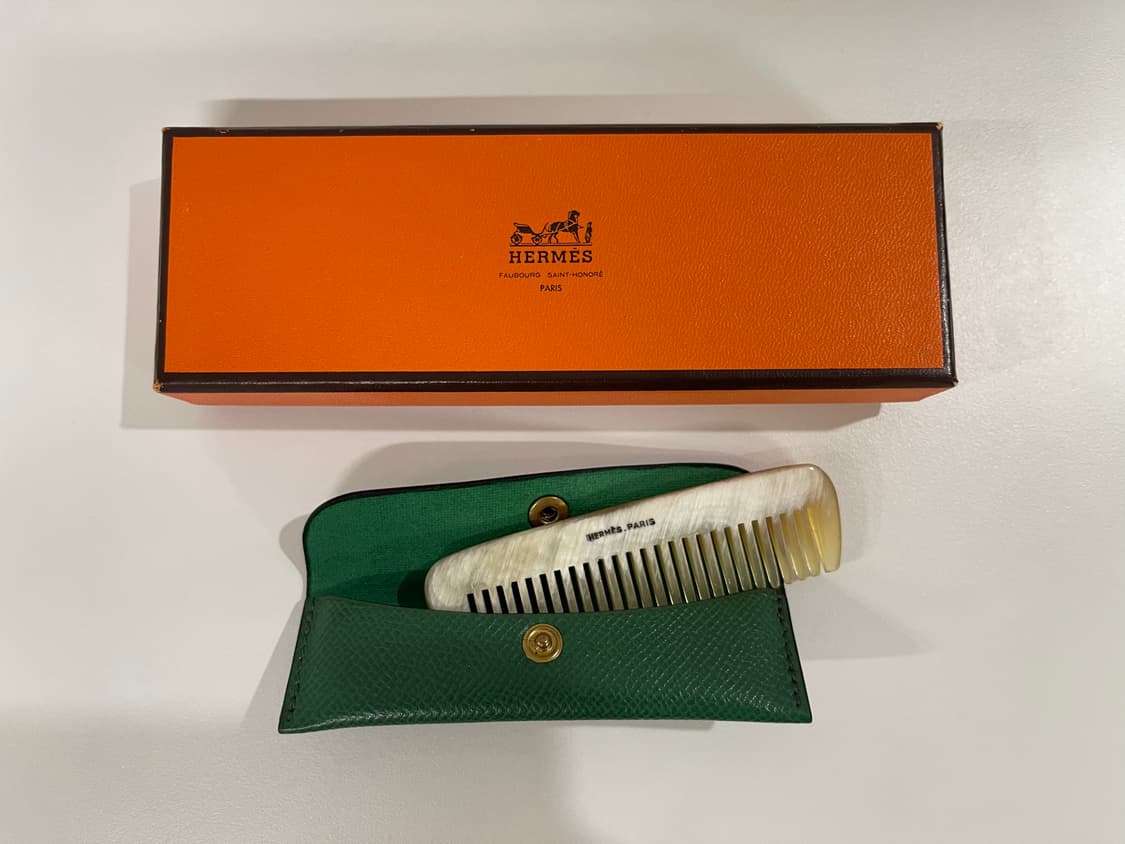 에르메스 코옴 빗 케이스 그린 Hermes 상품이미지2