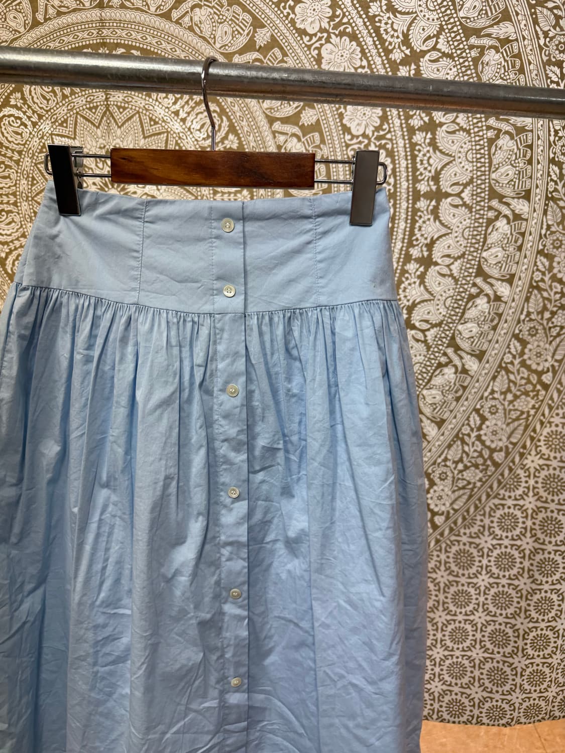 빈티지 여성 단추 스커트 (Z1044) 상품이미지4